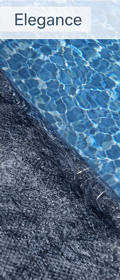 Elegance pool interior finish