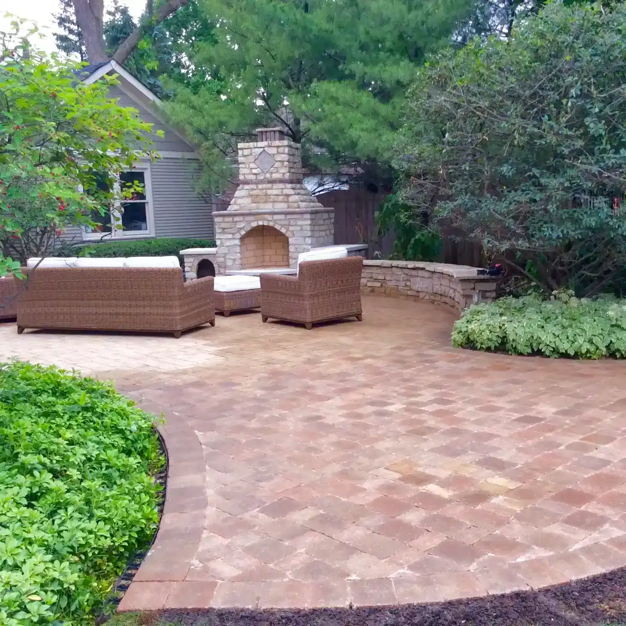Delaplaine Rd Project in Riverside, built by Yuritzy Landscape