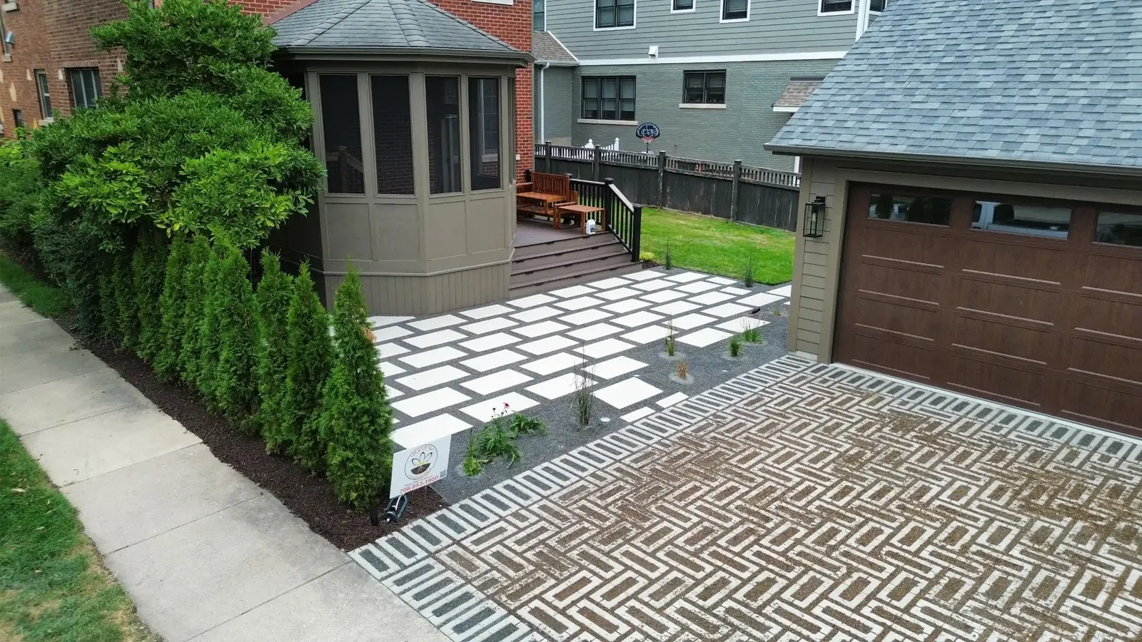 Franklin Ave Project: Aerial Views, Full Property (photo 6 of 7)