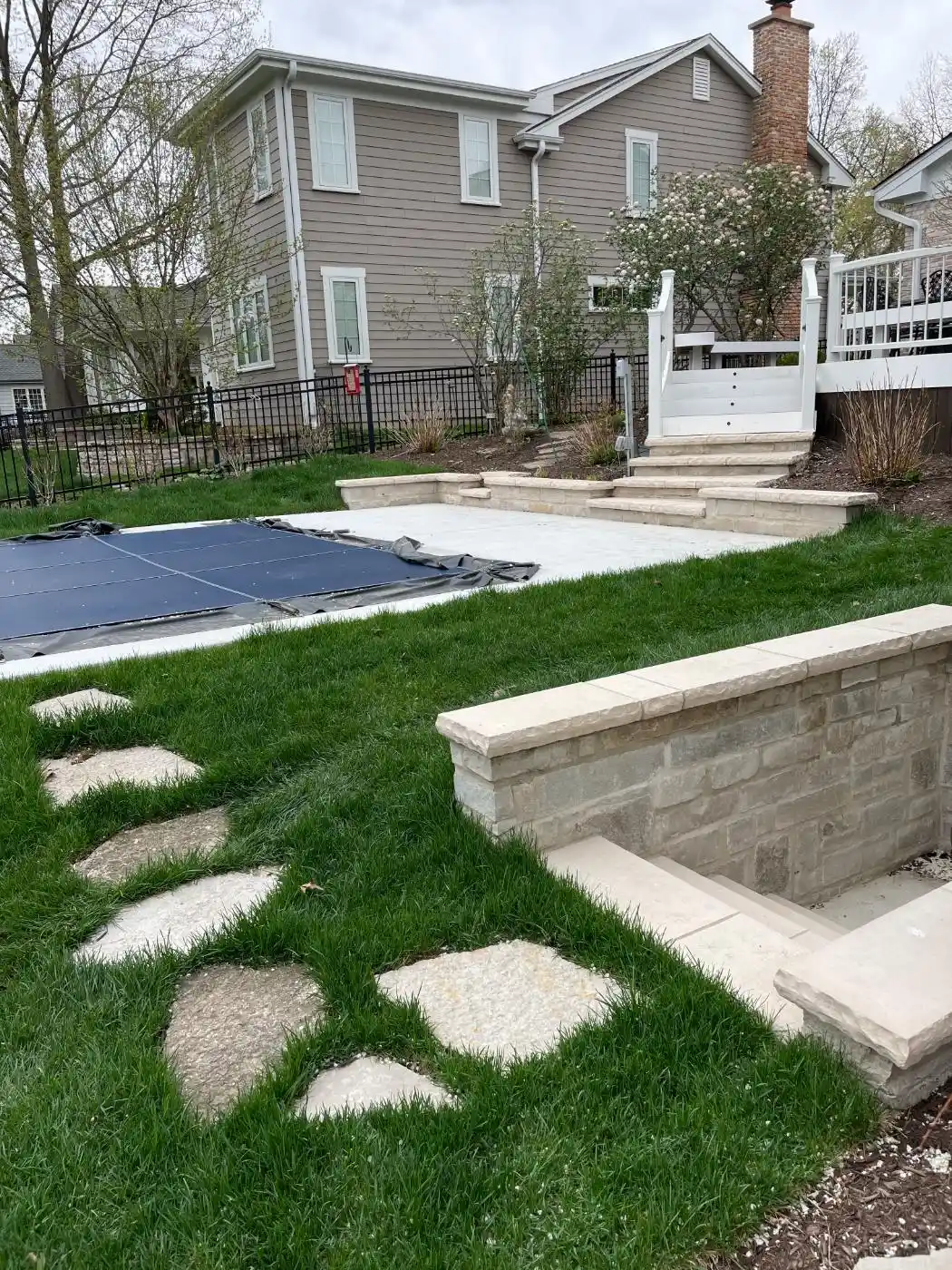 Johnson Ave Project: Full Yard, Hardscape & Landscape (photo 9 of 17)